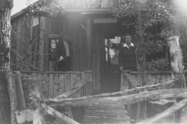 Author Cabin 1945 Courtesy Photo