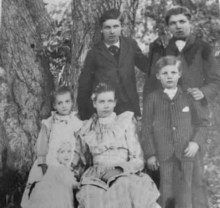 The six Ryssell children Courtesy Photo
