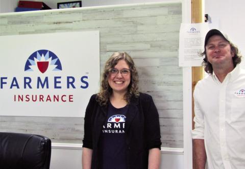 Megan Lakes, Office Manager at David Chucka’s Farmers Insurance Agency, at the Colorado City location. Courtesy Photo