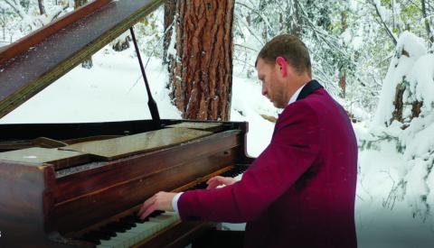 Aaron Garner, CEO and founder of Piano Marvel, and wife Heidi live in Rye, Colorado. Courtesy Photo
