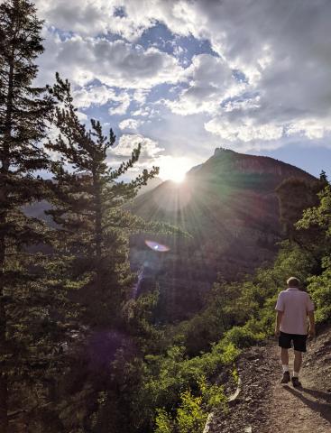 The Perimeter Trail, Ouray, Colorado Photo by Lori Kraus