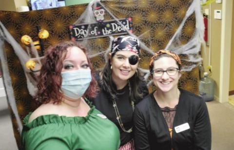 Dr. Clark, Rocky Mountain Eye Center, held a special event to address children’s eye care needs in Walsenburg last Friday. Courtesy Photo