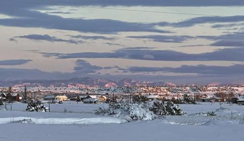 Local photographer captures the spendor after the storm that hit the Greenhorn Valley November 5. Photo courtesy of Annie Moss