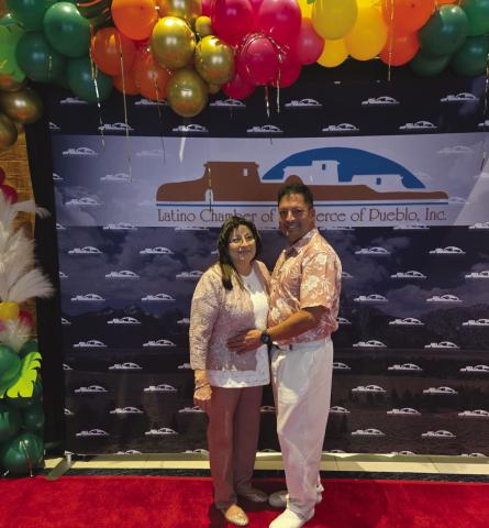 Arnold and Juanita Montoya at the a Latino Chamber of Commerce Affair. Courtesy Photo