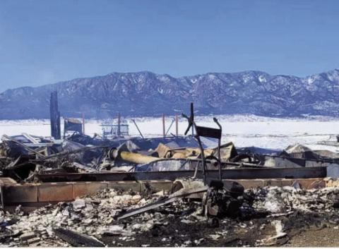 The Mckinney family continues to recover following the loss of their home to fire on Febrauary 17. The Greenhorn Valley community continues to provide support through GoFundMe.com Courtesy Photo