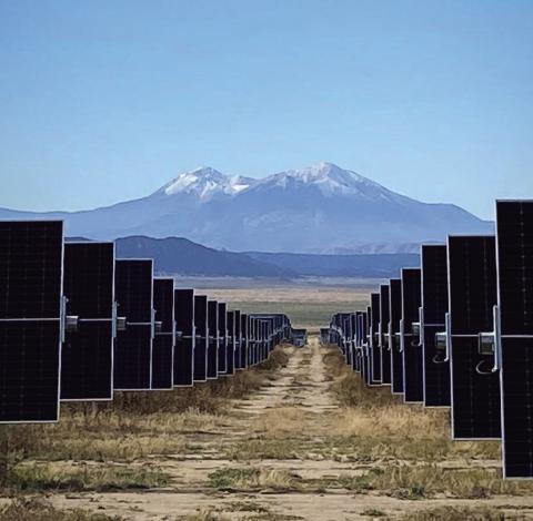 Spanish Peaks Solar/Spanish Peaks II Solar projects in Las Animas County, Colo. Courtesy Photo