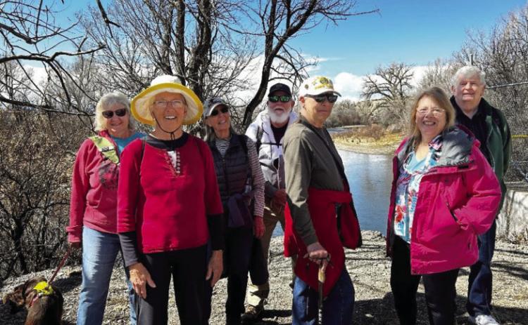 A group of the Modern Senior Hiking Club at the Nature Center in Pueblo. Courtesy Photo