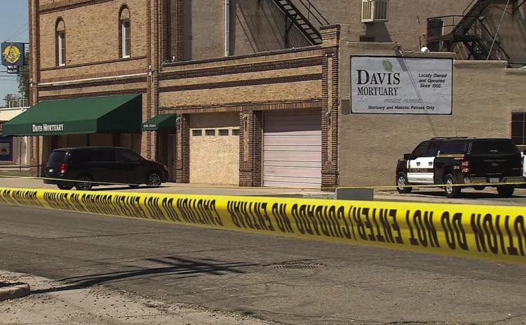 The site of the Davis Mortuary criminal investigation in Pueblo, Colorado. Courtesy Photo