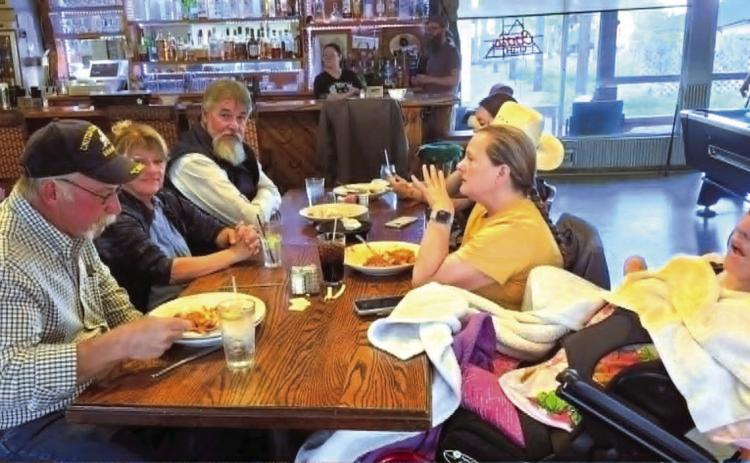 Supporters of the RCC Saddle Club enjoyed a delicious Italian dinner at a recent fundraiser hosted by Viktorios Pizzeria. Courtesy Photo