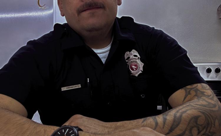 Sam Trujillo has added Rye Fire Protection District to the long list of avenues he is involved in to assist people in need of emergency care. Courtesy Photo