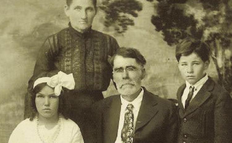 Alice Elnora ‘Ella’ Austin remarried to Charles Burns and they had children Katie and William. Courtesy Photo