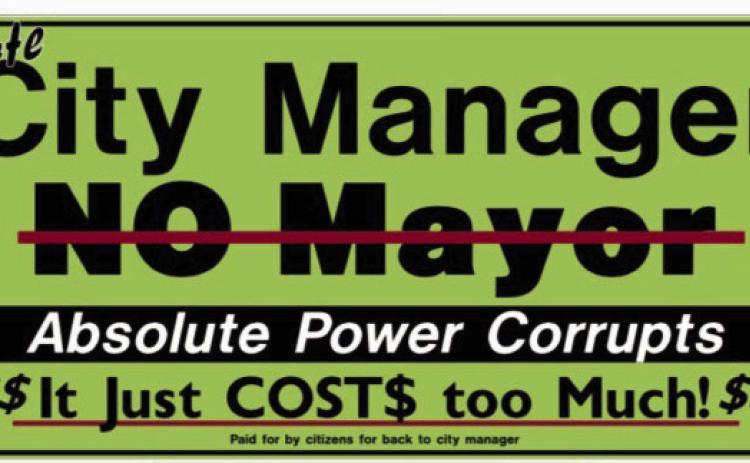 Petition to Eliminate Strong Mayor Government Filed