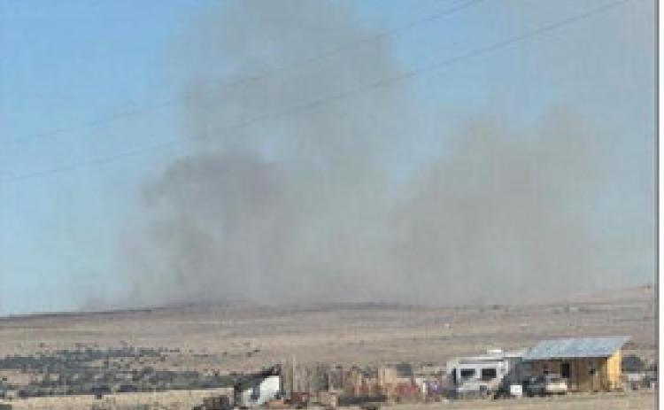 The Turkey Fire grew rapidly, requiring mutual aid from several agencies to contain it. Courtesy Photo