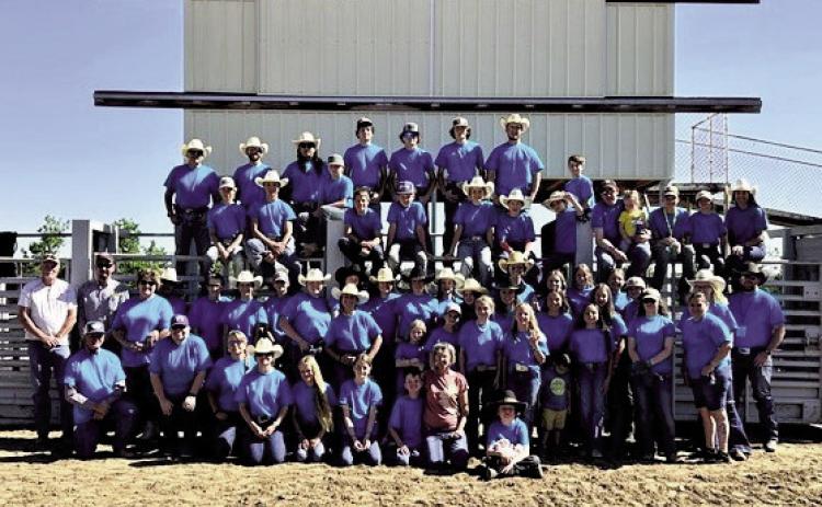 The 2023 Spanish Peaks Rodeo Bible Camp campers, staff, and volunteers came together to worship and enjoy life. Courtesy Photo