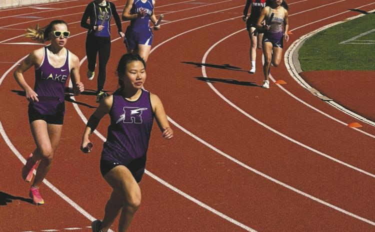 March 22 was a beautiful day at Dutch Clark Stadium where the boys and girls track teams competed in the Larry Pickering Invite. Courtesy Photo