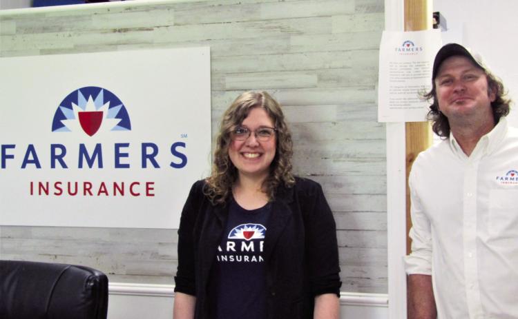 Megan Lakes, Office Manager at David Chucka’s Farmers Insurance Agency, at the Colorado City location. Courtesy Photo