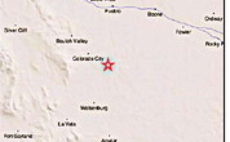 Earthquake Recorded Near Colorado City