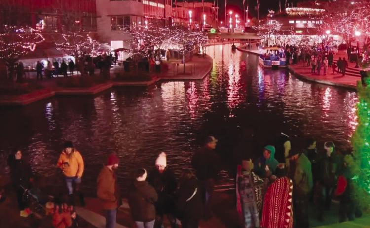 The annual Riverwalk Holiday Lighting is a beloved tradition in Pueblo. Courtesy Photo