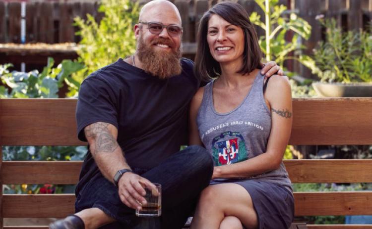 Joshua and Felicia Peterson, owners/operators of Gin and Bear It Liquor, 4340 Valverde Way, Colorado City. Courtesy Photo