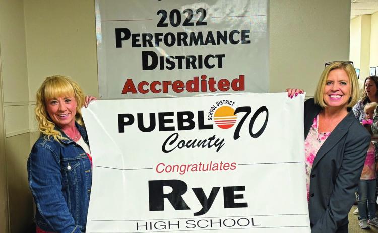 Rye High School, Craver Middle School, Rye Elementary School and Beulah Elementary School received performance awards. Courtesy Photo
