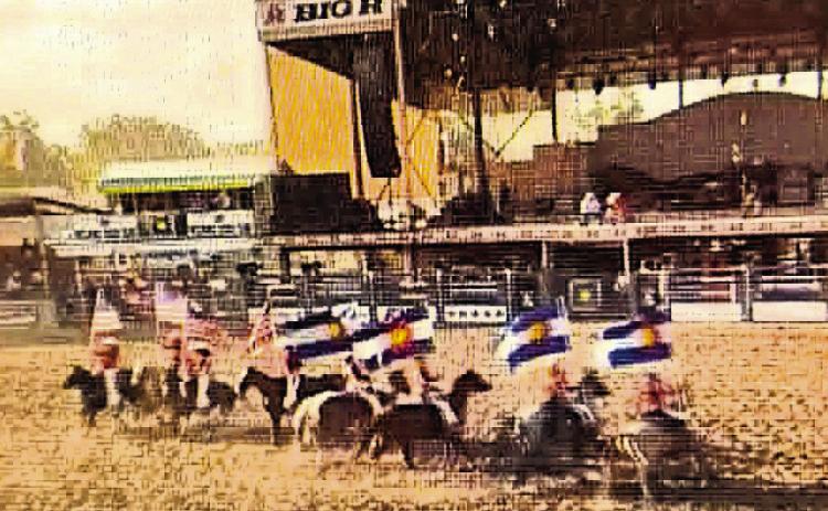 The Westernaires opened the 2026 Colorado State Fair Ranch Rodeo with their precision riding teams. Courtesy Photo