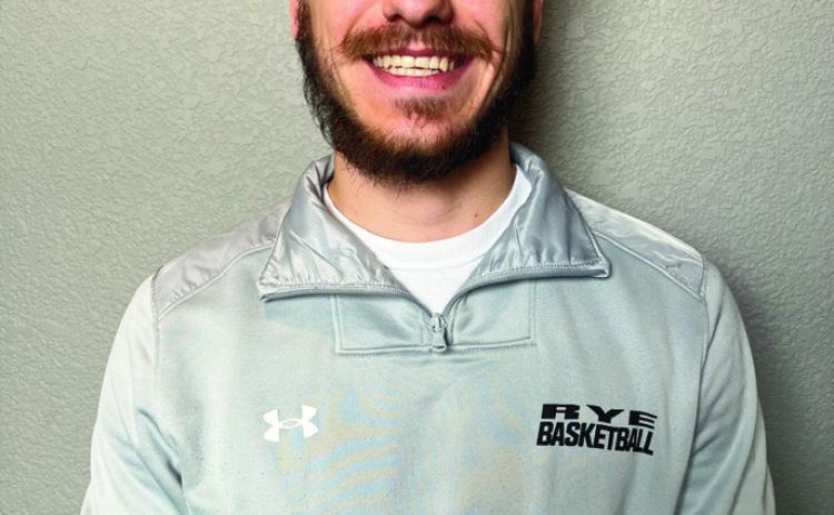 Lane Sherwood looks forward to leading the Rye High School boys basktball team. Courtesy Photo