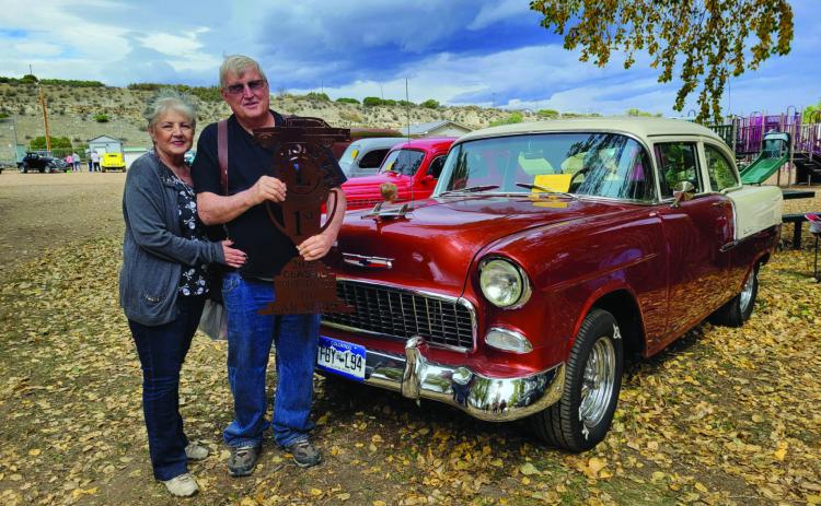 The 2025 Colorado City Rye Lions Club Car Show first-place winner in the classic division was Lonnie Neill with his 1955 Chevy Belair Courtesy Photo