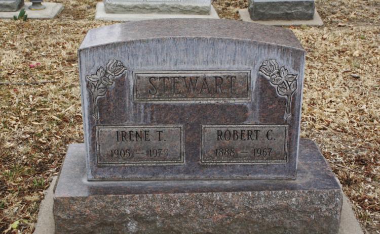 Dr. Stewart married Irene Oakleaf as his third wife. Courtesy Photo