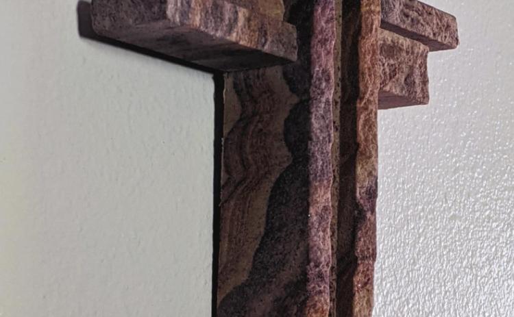 Crosses have always been the best-selling product of Wet Mountain Stoneworks. So much so that a Denver store has sold them for over 15 years. Courtesy Photo