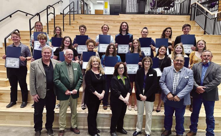 Twenty-five San Isabel Electric Association area students received a record number of scholarships from the co-op. Courtesy Photo