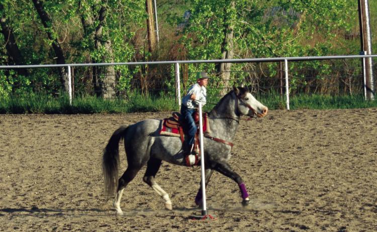 The RCC Saddle Club is blessed with a great arena, beautiful scenery and much cooler temperatures than other areas. Photo by Shirley Pigg