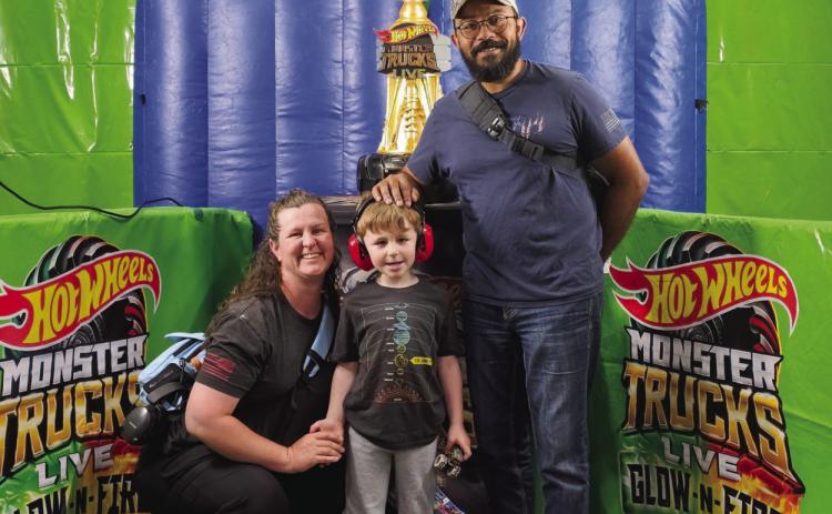 The Kenyon family: Victoria (Tori); husband Gabriel and grandson Zackary Courtesy Photo