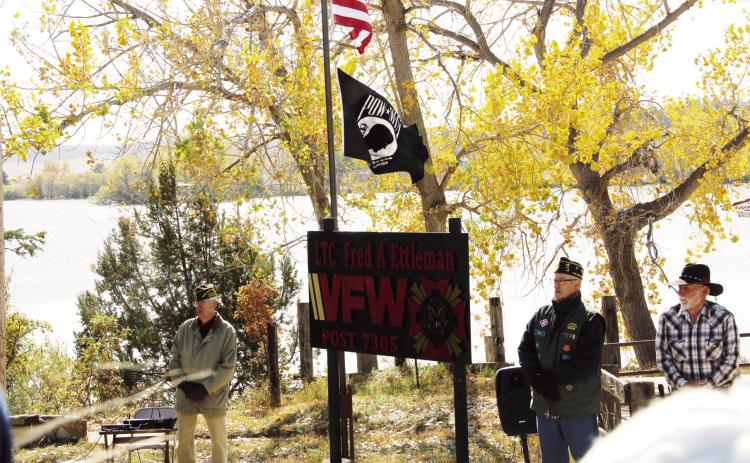 2023 Year in Review Fourth Quarter, Best Photo. The VFW Post 7305 was renamed in honor of Lt. Col. Fred A. Ettlemann, U.S. Army Retired and Past Post Commander Photo by Terry Kraus