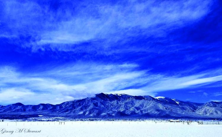 Greenhorn Mountain in winter