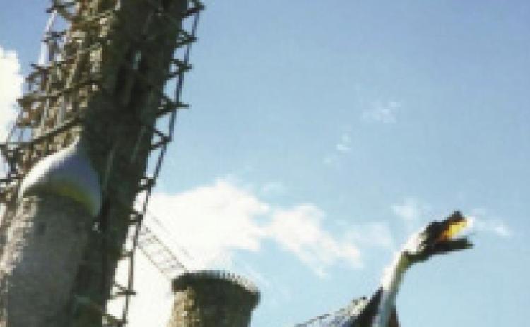 The famous firebreathing dragon of Bishop Castle.Courtesy Photo