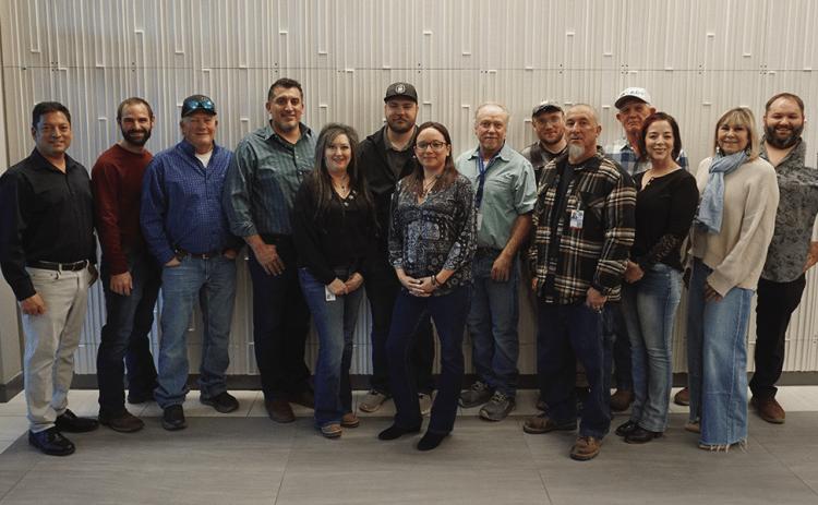 Part of the team of 30 people in the Planning and Development Office for Pueblo County. Director of Planning and Development Carmen Howard is second from the right.