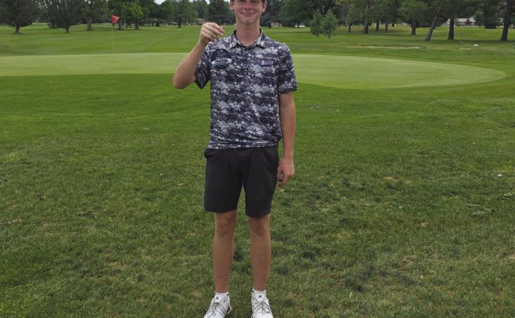 Ty Wood took runner-up in the South Colt Invitational with an overall score of 76. Wood is a freshman. Courtesy Photo