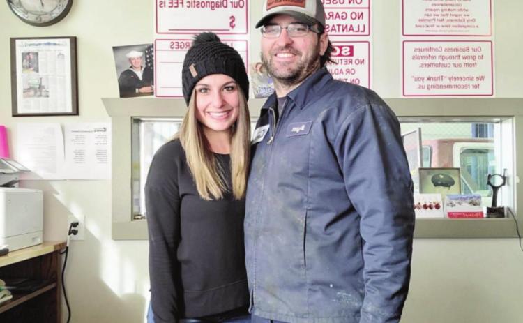 Bryon and Erika Seybold, owners/operators of The Service Center in Colorado City, extend their gratitude to the community. Courtesy Photo
