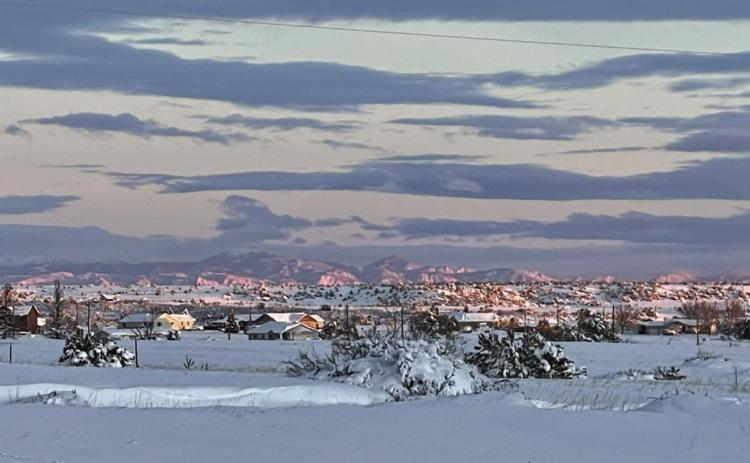 Local photographer captures the spendor after the storm that hit the Greenhorn Valley November 5. Photo courtesy of Annie Moss