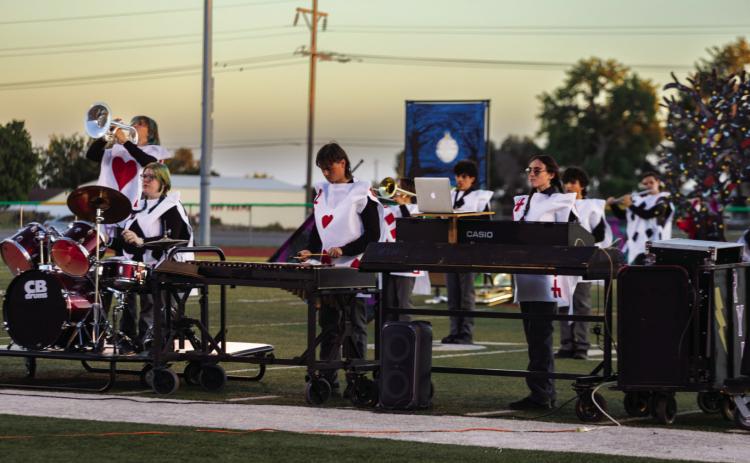 RHS Marching Band at SOCo Showcase in Pueblo. Courtesy Photo