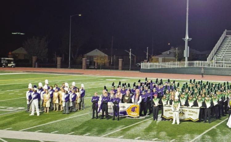 The Rye High School Marching Band at the State Championships in Grand Junction, CO Courtesy Image