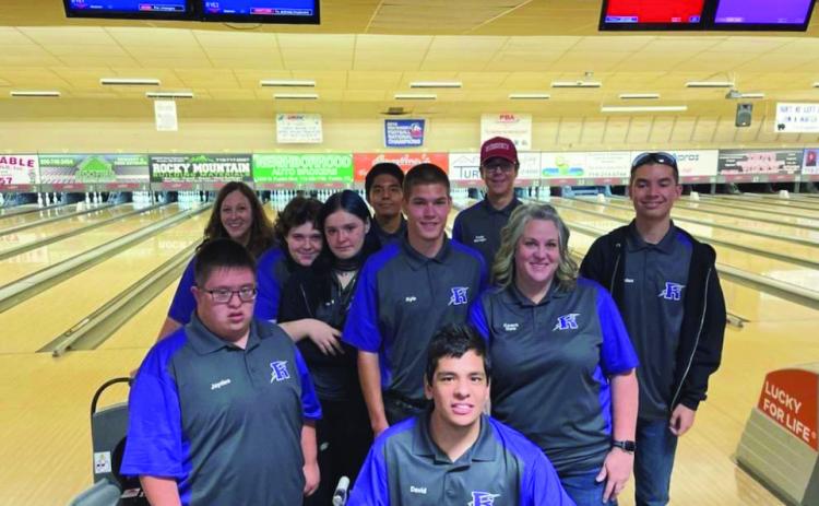 The Rye High School Rolling Thunder Unified Bowling team participated in the state tournament last weekend. See next week’s View for the results. Courtesy Photo