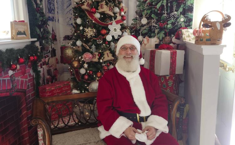 The main character of the day! Santa came to Rye to listen to all the children’s wishes Photo by Shirley Pigg