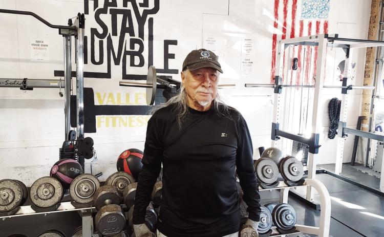 Richard Gomez, nearing 90 years old, stays fit and active with a workout regimen at the Greenhorn Valley Fitness Center in Rye. Courtesy Photo
