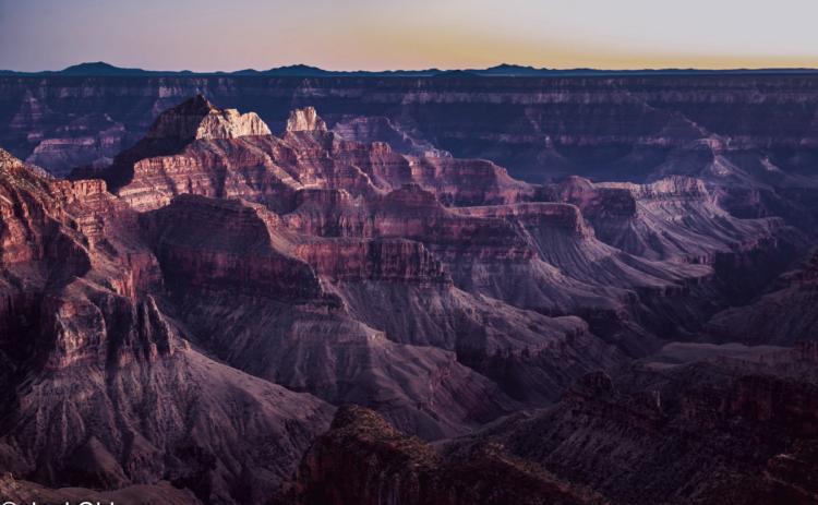 Ohlsen's photo titled 'Sunset at Bright Angel Point' was recently awarded second place in the Pueblo Art Guild's Southwest Show. Photo Courtesy of Joel Ohlsen