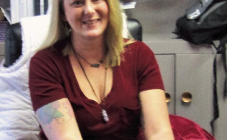 Tasha Goldberg Branch, owner/operator, High Country Repair and Landscaping Photo by Shirley Pigg
