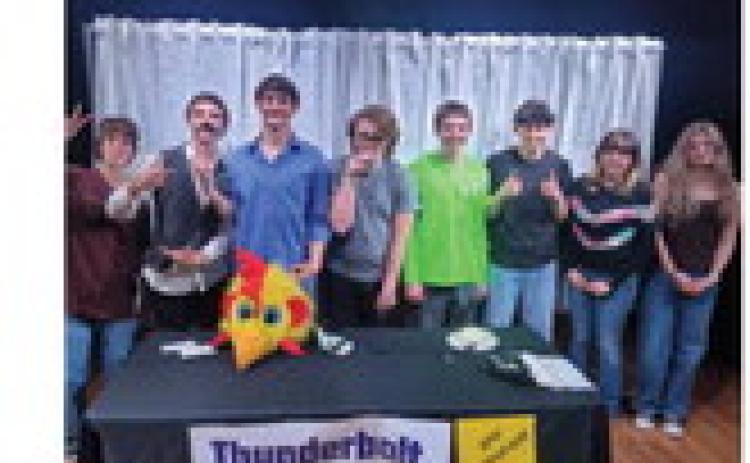 The lively cast of Mrs. Bulman's Rye High School Complaint Department and Lemonade. Courtesy Photo