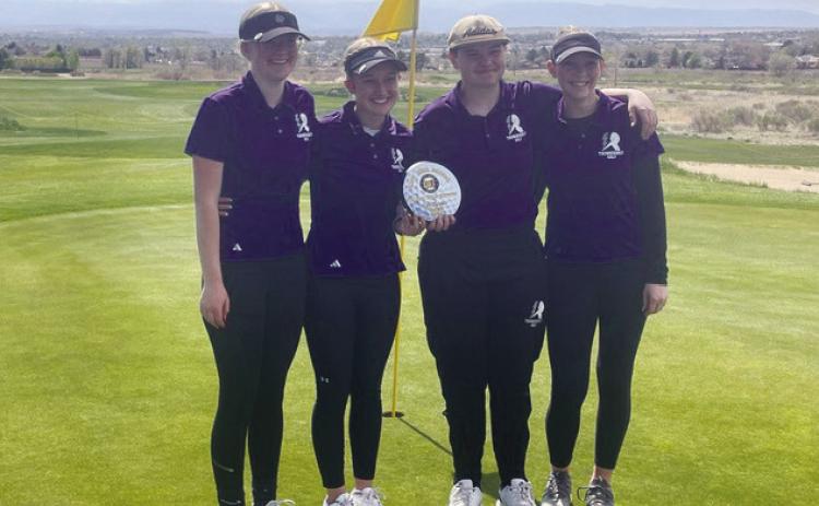 Olivia Donlon, Kenzie Nielson, Emma Garcia, Kelsy Stribling Courtesy Photo