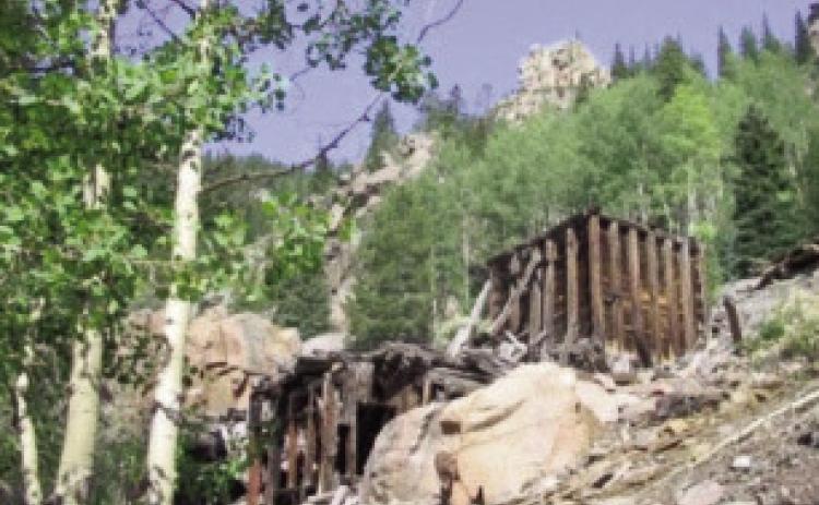 Ruins is all that is left of The Marion Mine Mill Building. Courtesy Photo