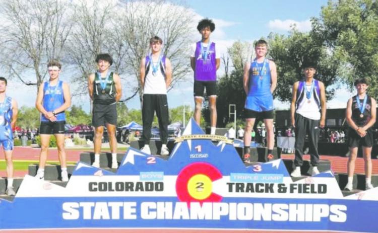 Triple Jump State Champion Isaiah Guzman, RHS Courtesy Photo